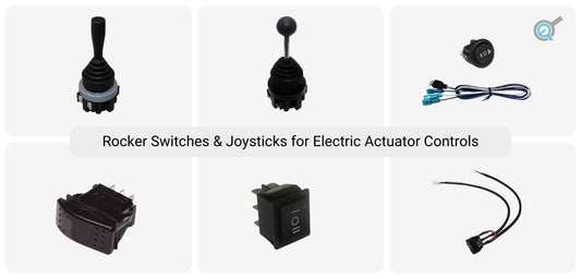 Rocker Switches & Joysticks for Electric Actuator Controls