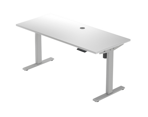 Progressive Automations Steel Modesty Panel - 51 - White. Accessory for Computer Standing Desk 60 x 30 inch