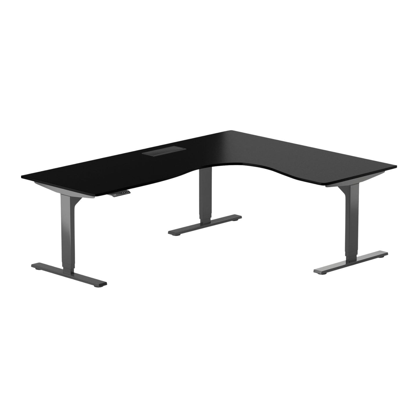 Corner Ryzer Frame-Triple Table Lift standing desk