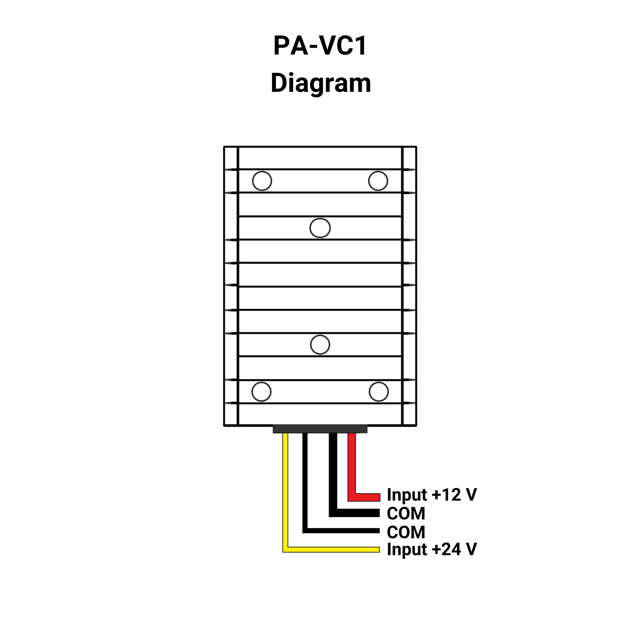 Voltage Converter - 12-24 VDC - 40A