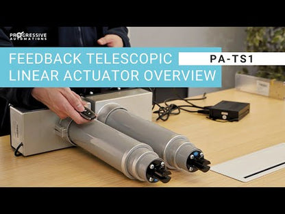 Actuador lineal telescópico